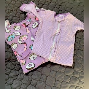 TWO Gerber footed sleepers 💜